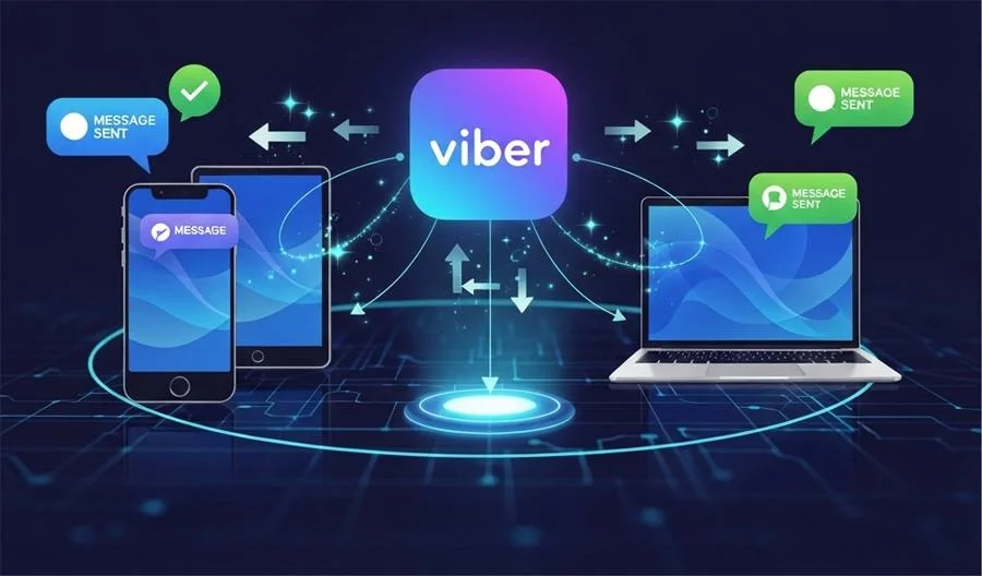Viber cross-platform file sync