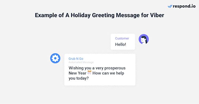 Viber vacation responder