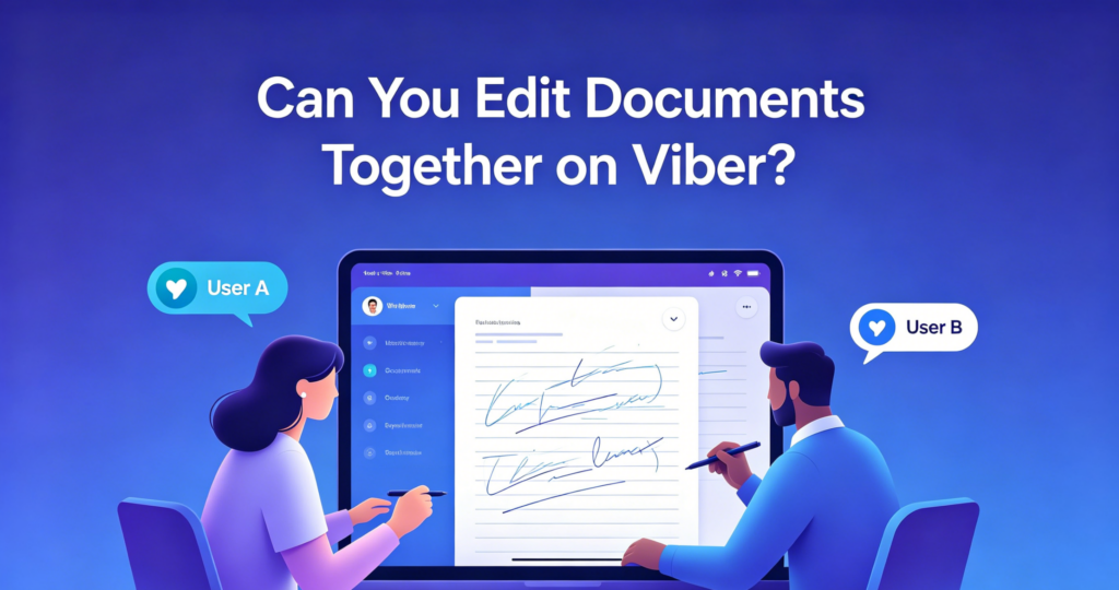 Viber document collaboration