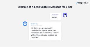 Viber smart replies