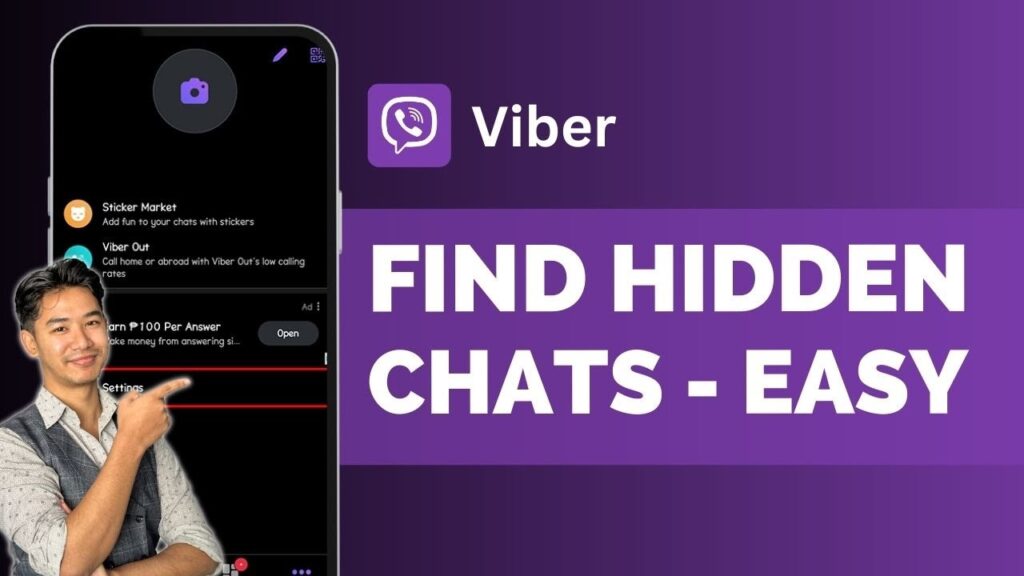 Viber chat list messy
