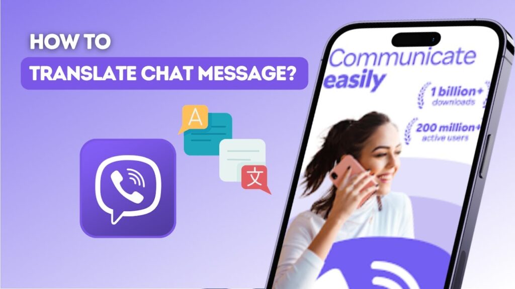 Translate messages on Viber