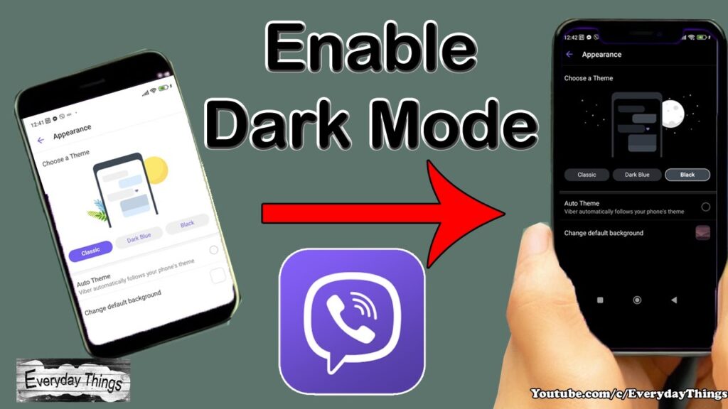 Viber Dark Mode