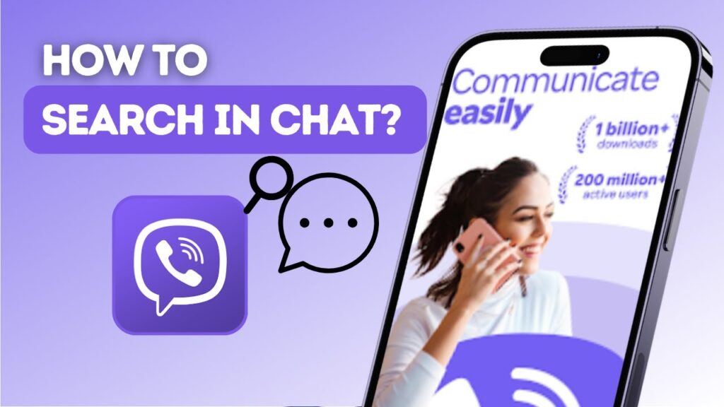 Viber's cross-chat search