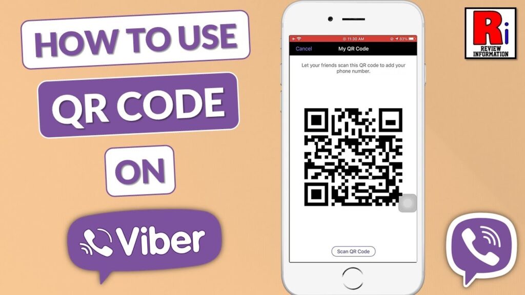 Viber QR code payment