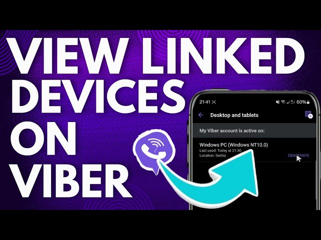 Viber active sessions