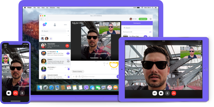 Viber shared screen annotations