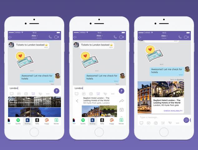 Viber custom fonts