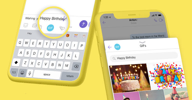 Viber custom fonts