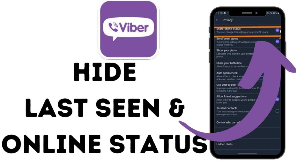 Viber hide offline presence