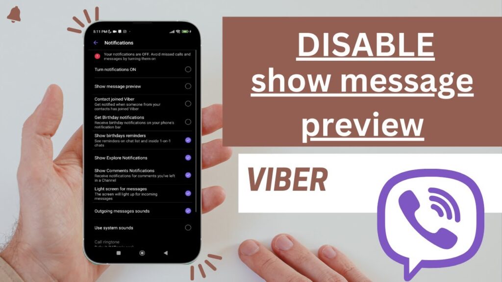 Viber link preview privacy