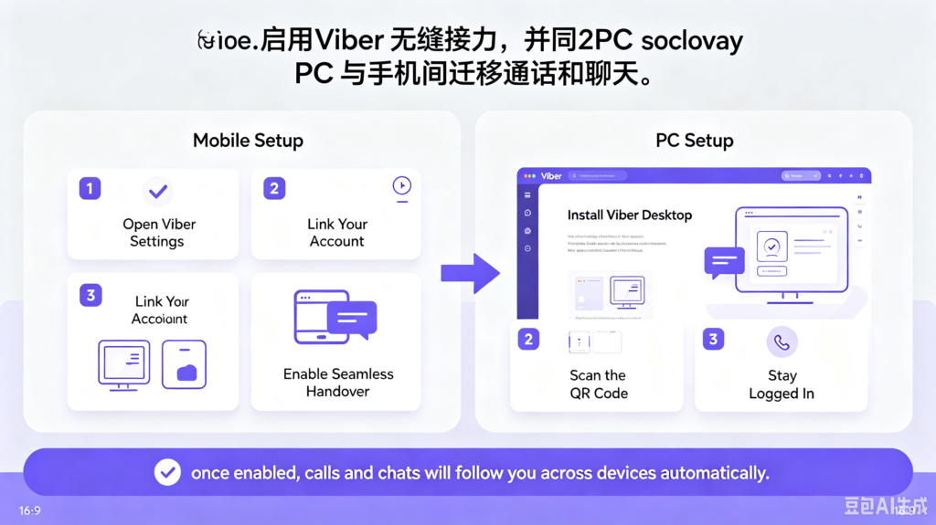 Viber seamless handover