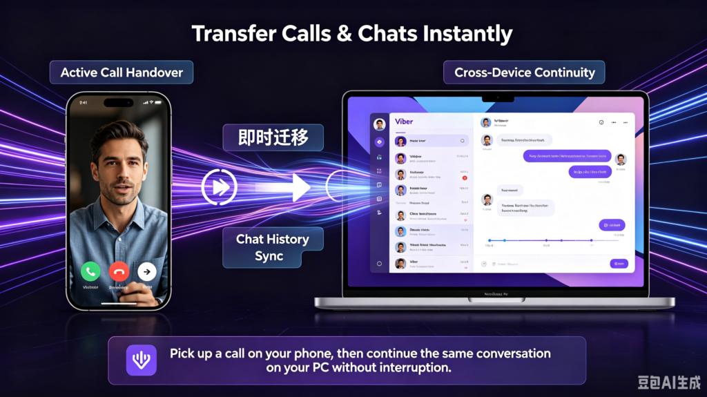 Viber seamless handover